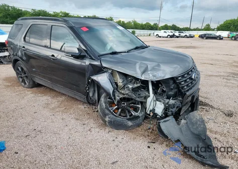 2017 Ford Explorer Xlt из США, поврежденный, VIN 1FM5K7D84HGC65690